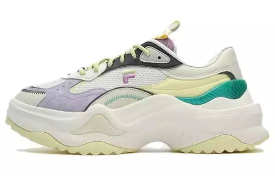 Кроссовки FILA FUSION BIANCO II Chunky Sneakers Women's Low-top White/Purple, фиолетовый