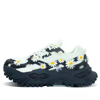 Кроссовки FILA FUSION Bianco Lifestyle Shoes Women's Low-top White/black/yellow, черный