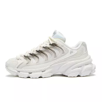 Кроссовки FILA FUSION BRACKET Lifestyle Shoes Women's Low-top Lily White/Standard White, белый