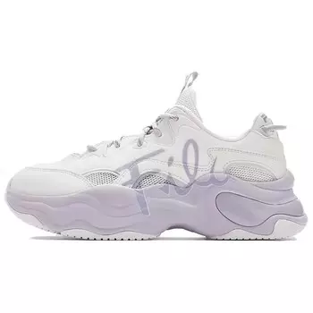 Кроссовки FILA FUSION Bubble Lifestyle Shoes Women's Low-top White/purple, фиолетовый