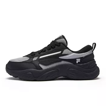 Кроссовки FILA FUSION Conch Dx Conch Shoes Chunky Sneakers Men Low-top Dark Gray, черный/серый