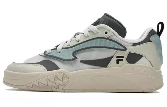 Кроссовки FILA FUSION DESPERADO LOW Skateboarding Shoes Women's Low-top Beige/Blue, бежевый/синий