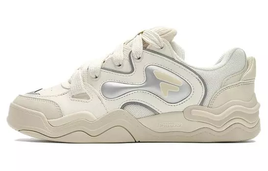 Кроссовки FILA FUSION KICK Wave Bottom Sneakers Skateboarding Shoes Women's Low-top Snow White/pearl At The Beginning, цвет Snow white/pearl at the beginning