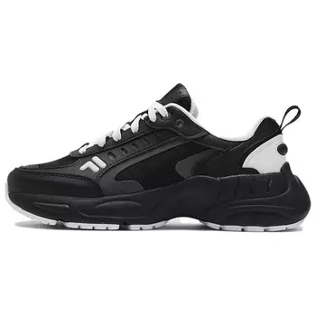 Кроссовки FILA FUSION RACEUP Lifestyle Shoes Women's Low-top Black/White, черный/белый