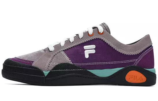 Кроссовки FILA FUSION Skateboarding Shoes Women's Low-top Purple/Grey, красный