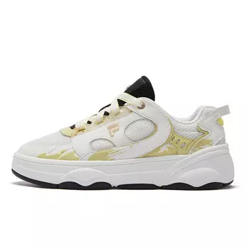 Кроссовки FILA FUSION Skateboarding Shoes Women's Low-top Snow White/black, черный