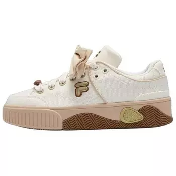 Кроссовки FILA FUSION STACK Lifestyle Shoes Women's Low-top Beige, белый