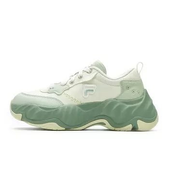 Кроссовки FILA FUSION STARFISH II Lifestyle Shoes Women's Low-top Green/White, зеленый
