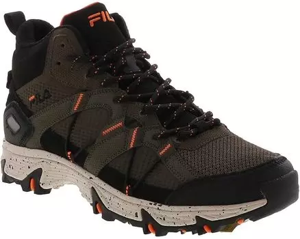 Кроссовки Fila Grand Tier Mid, цвет Major Brown/Black/Vibrant Orange