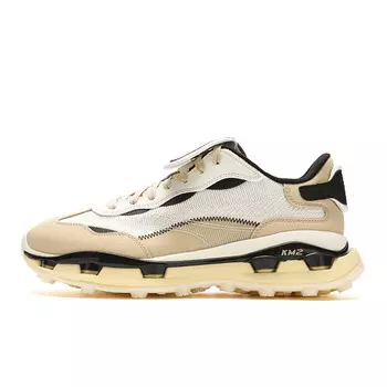 Кроссовки FILA KM2 Lifestyle Shoes Men Low-top White/gold/yellow, бежевый
