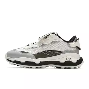 Кроссовки FILA KM2 Lifestyle Shoes Women's Low-top Black/White/Gray, белый