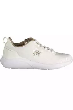 Кроссовки Fila Lace-Up с контрастными женскими акцентами, бежевый