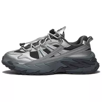 Кроссовки FILA Lifestyle Shoes Men Low-top Castle Gray / Silver Gray, серый