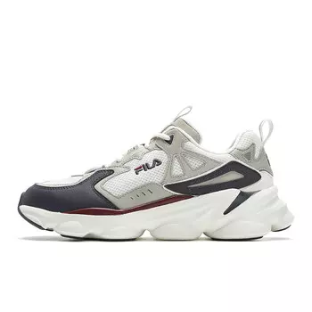 Кроссовки FILA Lifestyle Shoes Men Low-top Snow White/Champagne Brown, коричневый