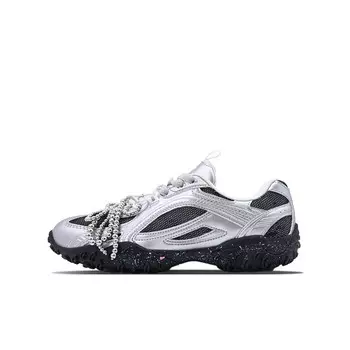 Кроссовки FILA Lifestyle Shoes Unisex Low-top Black/silver, черный