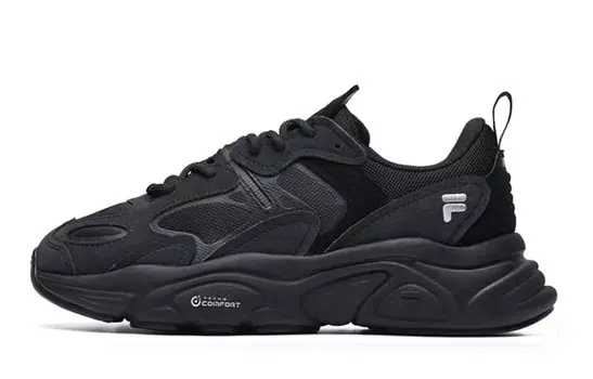 Кроссовки FILA Lifestyle Shoes Women's Low-top Blue/white/black, черный