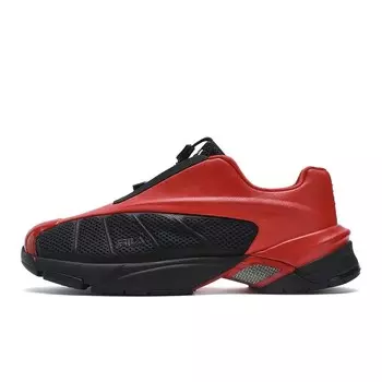 Кроссовки FILA Lifestyle Shoes Women's Low-top Flaming Red/black, красный