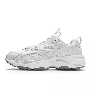 Кроссовки FILA Lifestyle Shoes Women's Low-top Snow White / Haze Gray, серый
