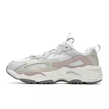 Кроссовки FILA Lifestyle Shoes Women's Low-top White Agate Gray/white Sand Gray, белый