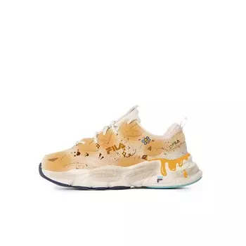 Кроссовки FILA Mars 1 Lifestyle Shoes Women's Low-top Yellow, белый