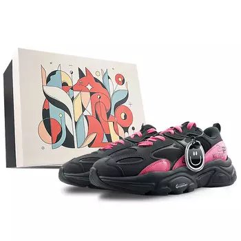 Кроссовки FILA Mars 2 Lifestyle Shoes Women's Low-top Pink, черный