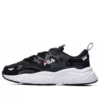 Кроссовки FILA Mars Running Shoes Grey 'Black Dark Gray', черный