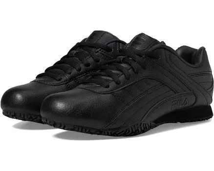 Кроссовки Fila Memory Elleray 5 Slip Resistant, цвет Black/Black/Black