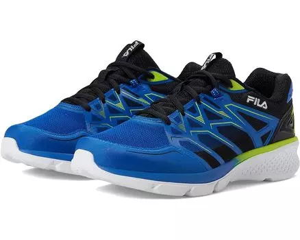 Кроссовки Fila Memory Wanderun, цвет Imperial Blue/Black/Lime Punch