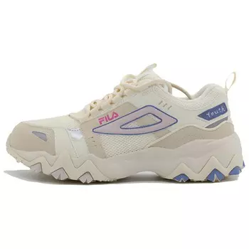 Кроссовки FILA Oakmont Lifestyle Shoes Women's Low-top Blue / Pink / Beige, цвет Off White