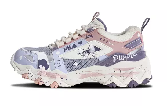 Кроссовки FILA Oakmont Lifestyle Shoes Women's Low-top Pink/Purple, светло-фиолетовый