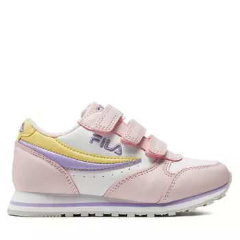 Кроссовки Fila Orbit Velcro Kids 1010785 White/Mauve Chalk 13256, белый