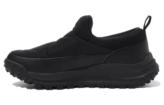 Кроссовки FILA Puffer Slip-On Lifestyle Shoes Unisex Low-top Black, черный