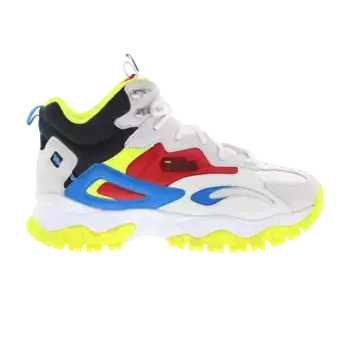 Кроссовки Fila Ray Tracer TR 2 Mid Snow White Electric Blue, белый