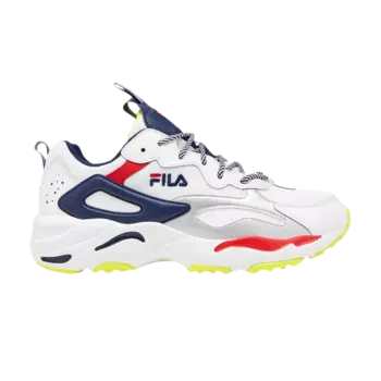 Кроссовки Fila Ray Tracer 'White Navy Red', белый