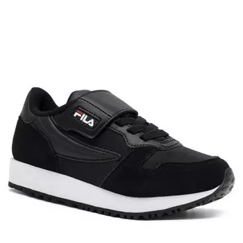 Кроссовки Fila RetroqueVelcro Kids, черный