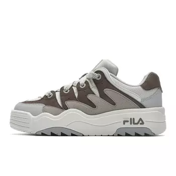 Кроссовки FILA Rosetta Skateboarding Shoes Women's Low-top Reddish-brown Gray / Scroll Brown, серый