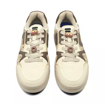 Кроссовки FILA Skateboarding Shoes Men Low-top Brown/Khaki/Beige, коричневый