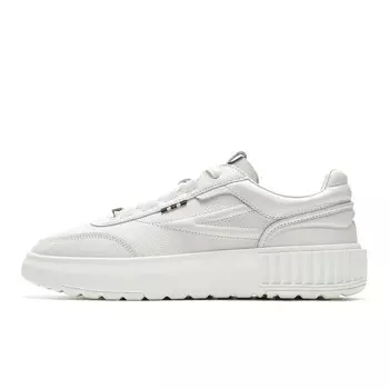Кроссовки FILA Skateboarding Shoes Men Low-top White, цвет White in white