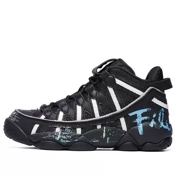 Кроссовки fila spaghetti vntg gs black/white/blue Fila Fusion, черный