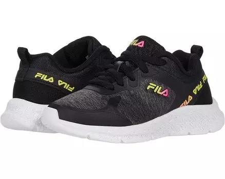 Кроссовки Fila Speedchaser 3, цвет Black Heather/Knockout Pink/Lemon Tonic