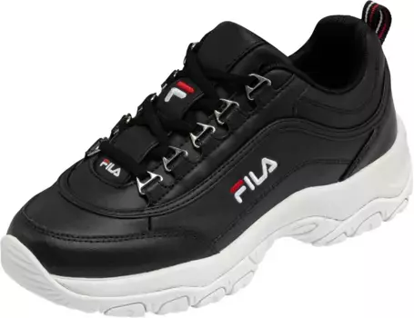 Кроссовки Fila "Strada Low Wmn", черно-белый