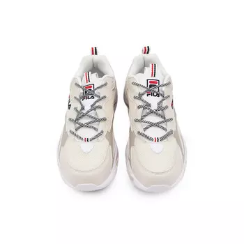 Кроссовки FILA Tracer Chunky Sneakers Men Low-top Beige/White/Black/Grey, коричневый