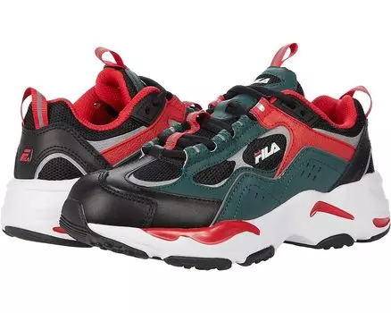 Кроссовки Fila Trigate Plus, цвет Black/Poinsettia/Trekking Green