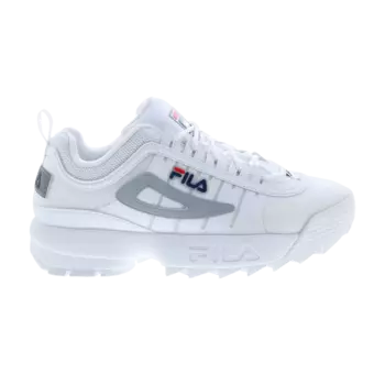 Кроссовки Fila Wmns Disruptor 2 'Monomesh - White Navy Red', белый