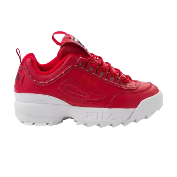 Кроссовки Fila Wmns Disruptor 2 Premium 'Red', красный