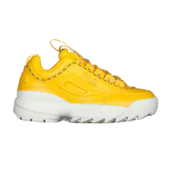 Кроссовки Fila Wmns Disruptor 2 Premium Repeat 'Canary Yellow', желтый