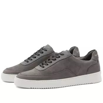 Кроссовки Filling Pieces Mondo 2.0 Ripple из нубука, серый