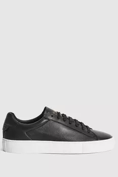 Кроссовки Finley с кружевом Reiss, черный