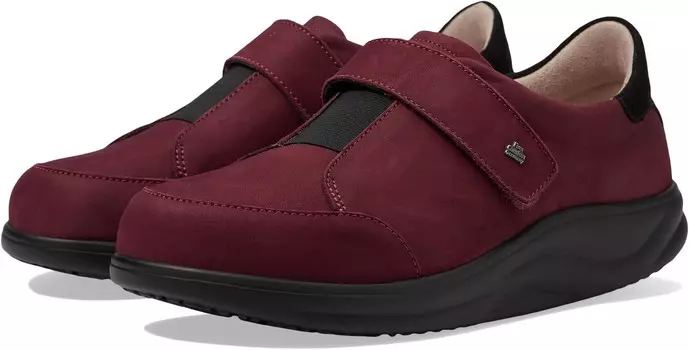 Кроссовки Finn Comfort Suzuka, цвет Redwine/Schwarz Patagonia/Velour