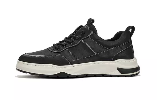 Кроссовки FIRS Casual Shoes Men Low-Top, черный